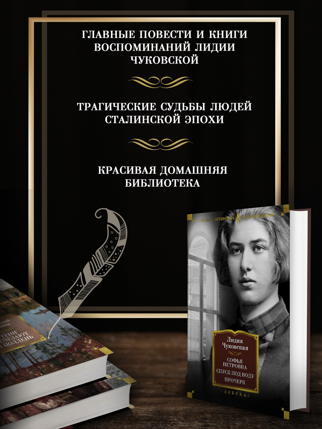 Промо материал к книге "Софья Петровна. Спуск под воду. Прочерк" №1