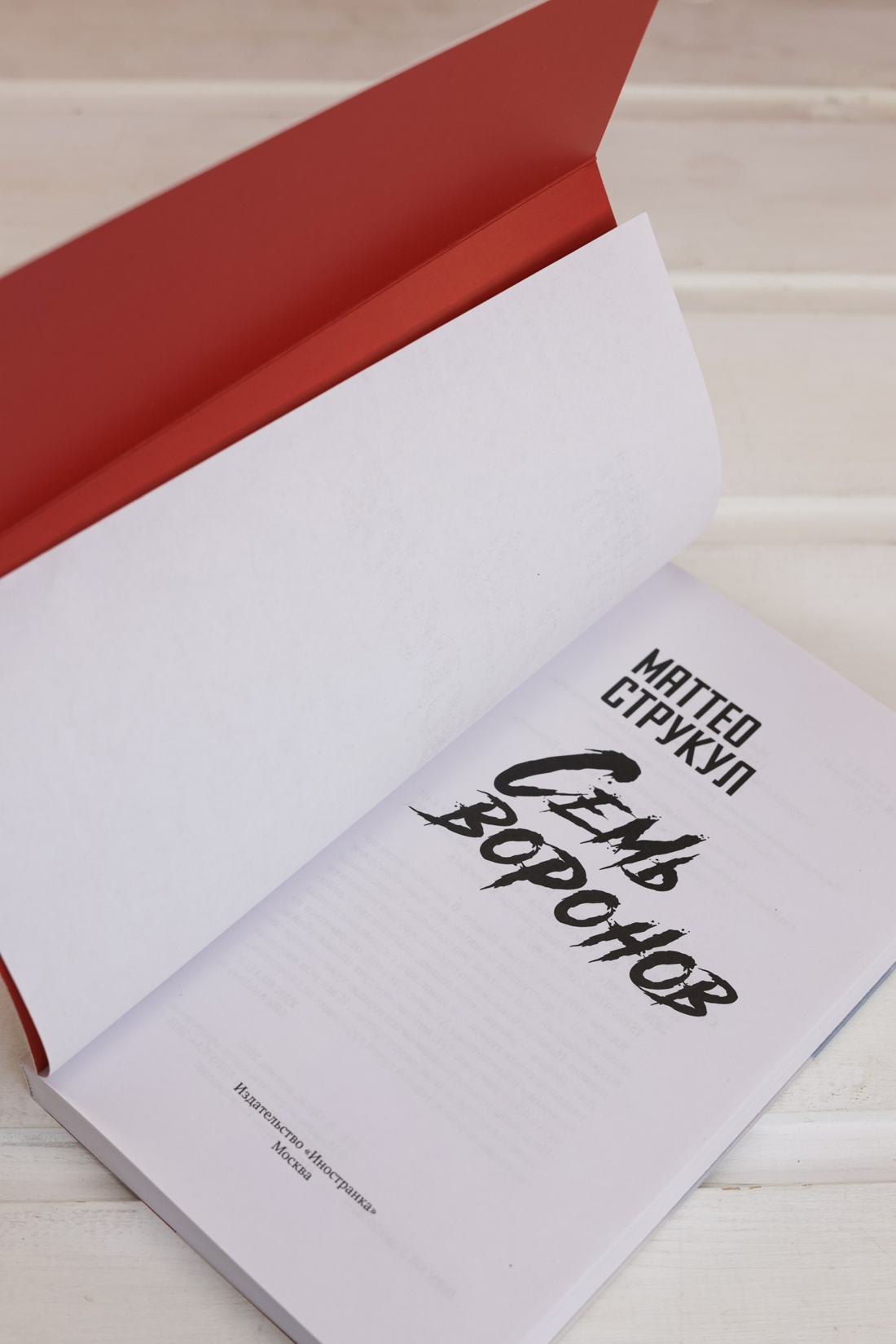 Промо материал к книге "Семь воронов" №9