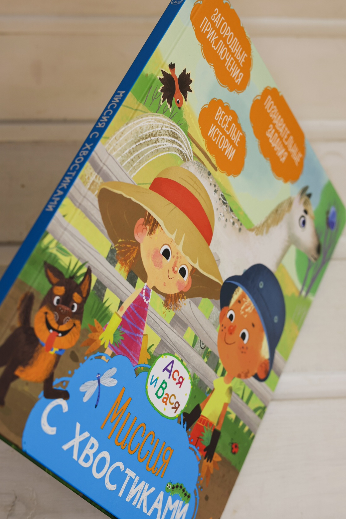 Промо материал к книге "Ася и Вася. Миссия с хвостиками" №2