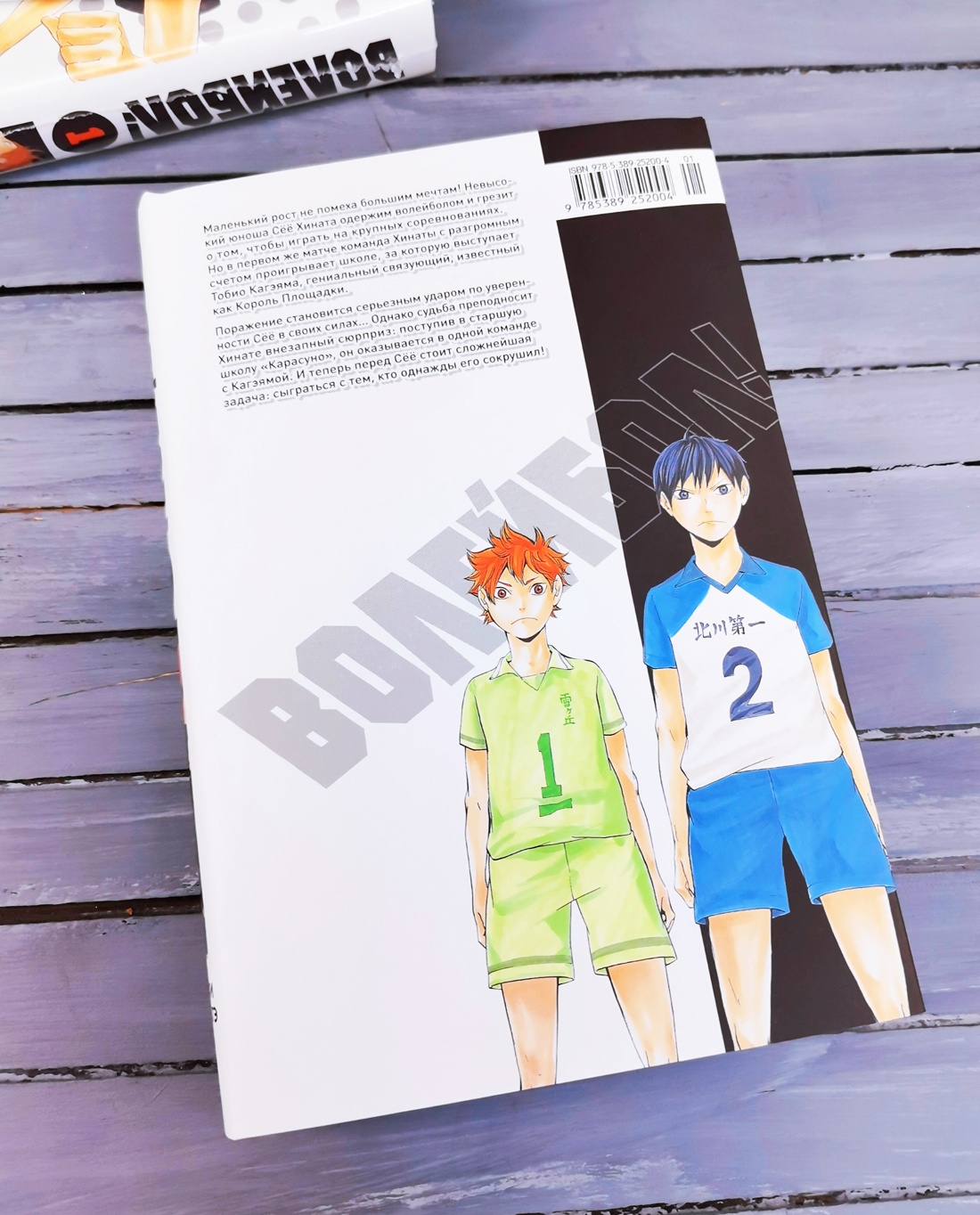 Промо материал к книге "Волейбол! Книга 1. Хината и Кагэяма. Вид с высоты" №6