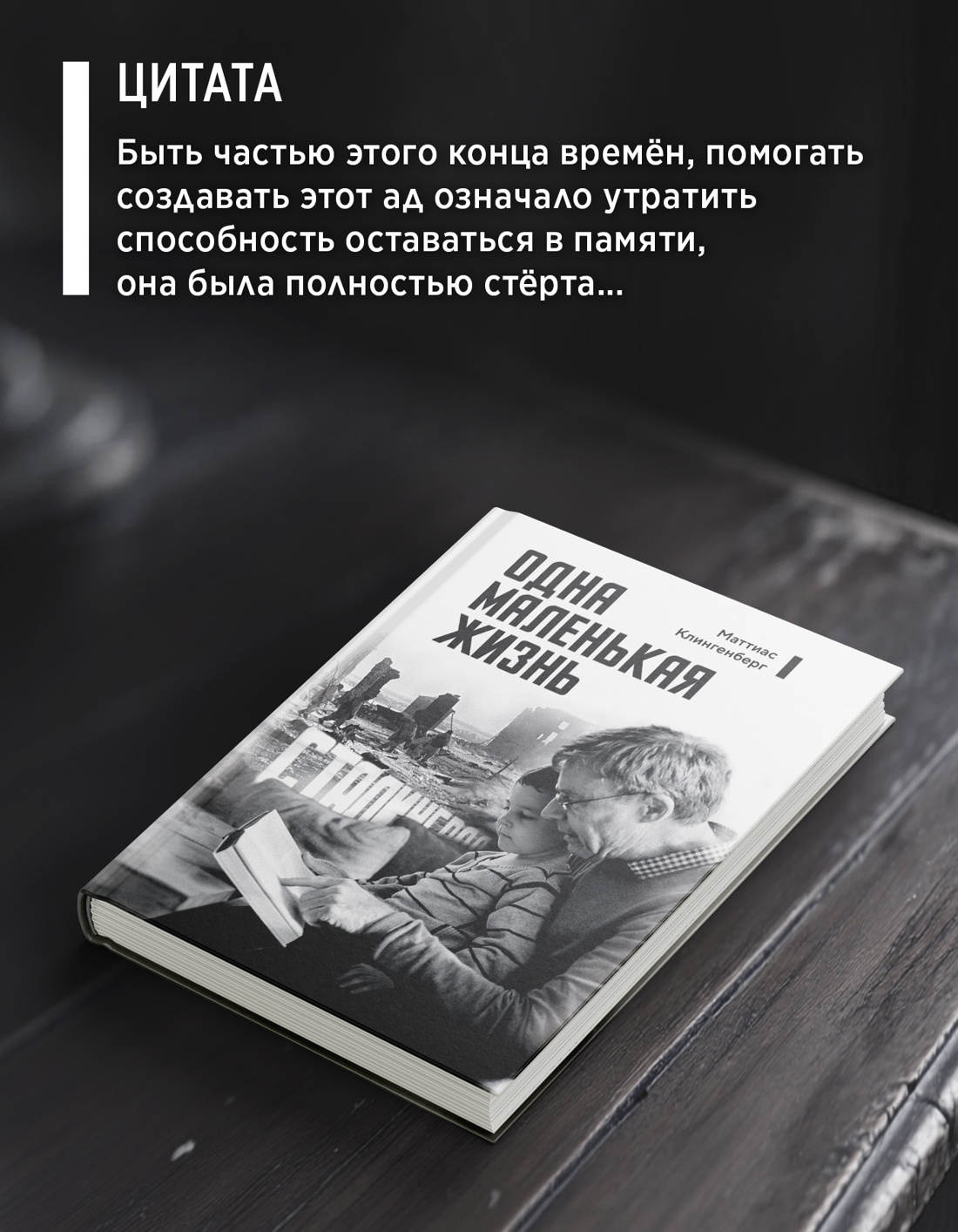 Промо материал к книге "Одна маленькая жизнь" №4