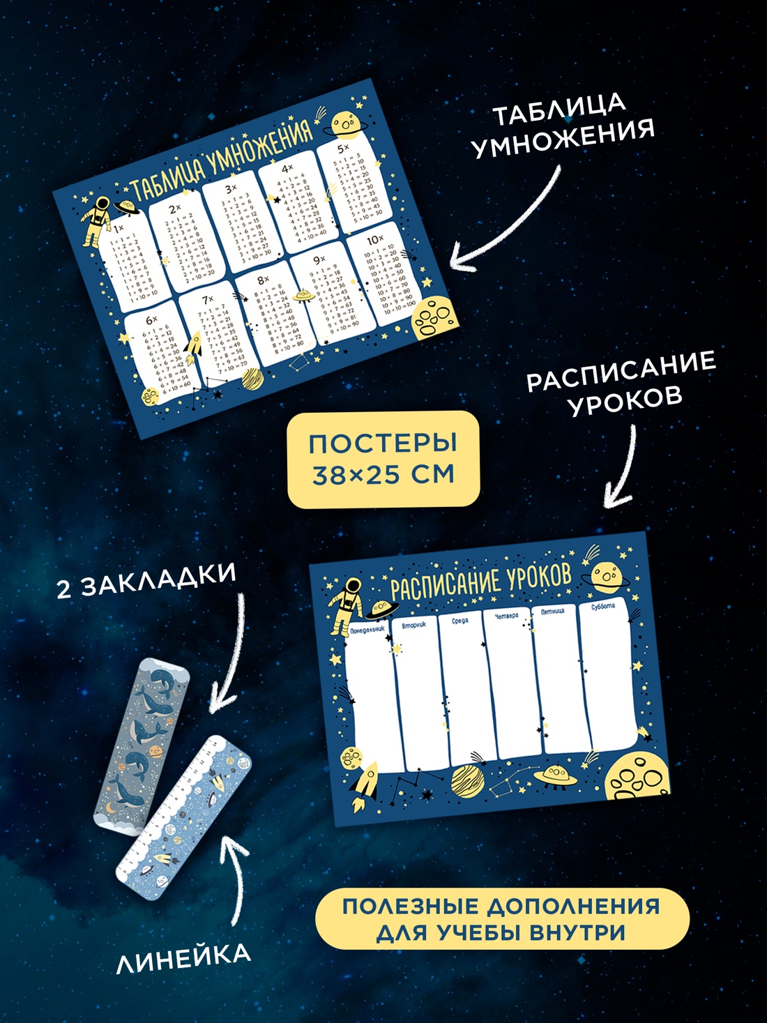 Промо материал к книге "Большой подарок для школьника. Комплект из 2-х книг в коробе (История моей семьи + Вселенная)" №3