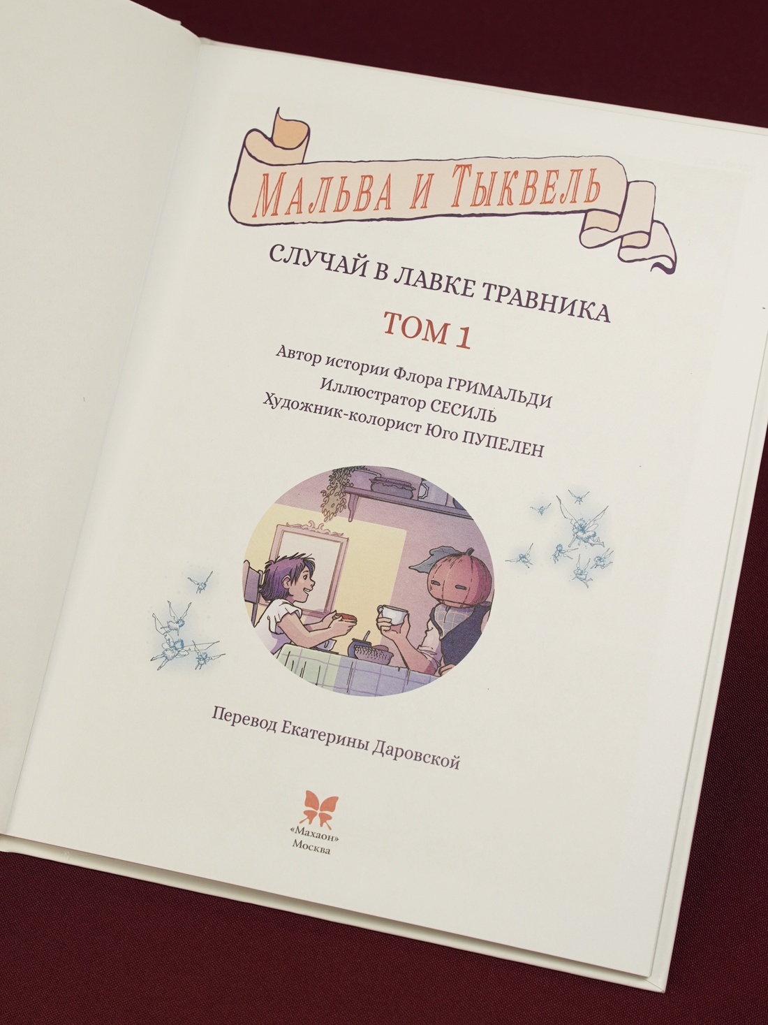Промо материал к книге "Мальва и Тыквель. Том 1. Случай в лавке травника" №5