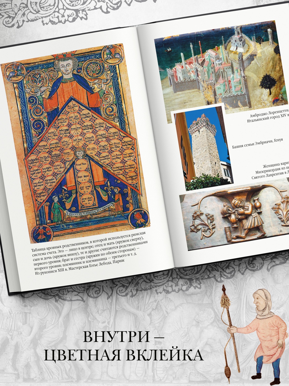Промо материал к книге "Брак и семья в Средние века" №2