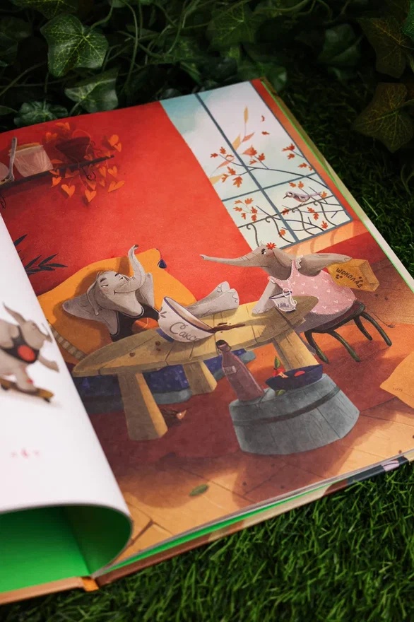 Промо материал к книге "Слонёнок, который всех обижал" №10