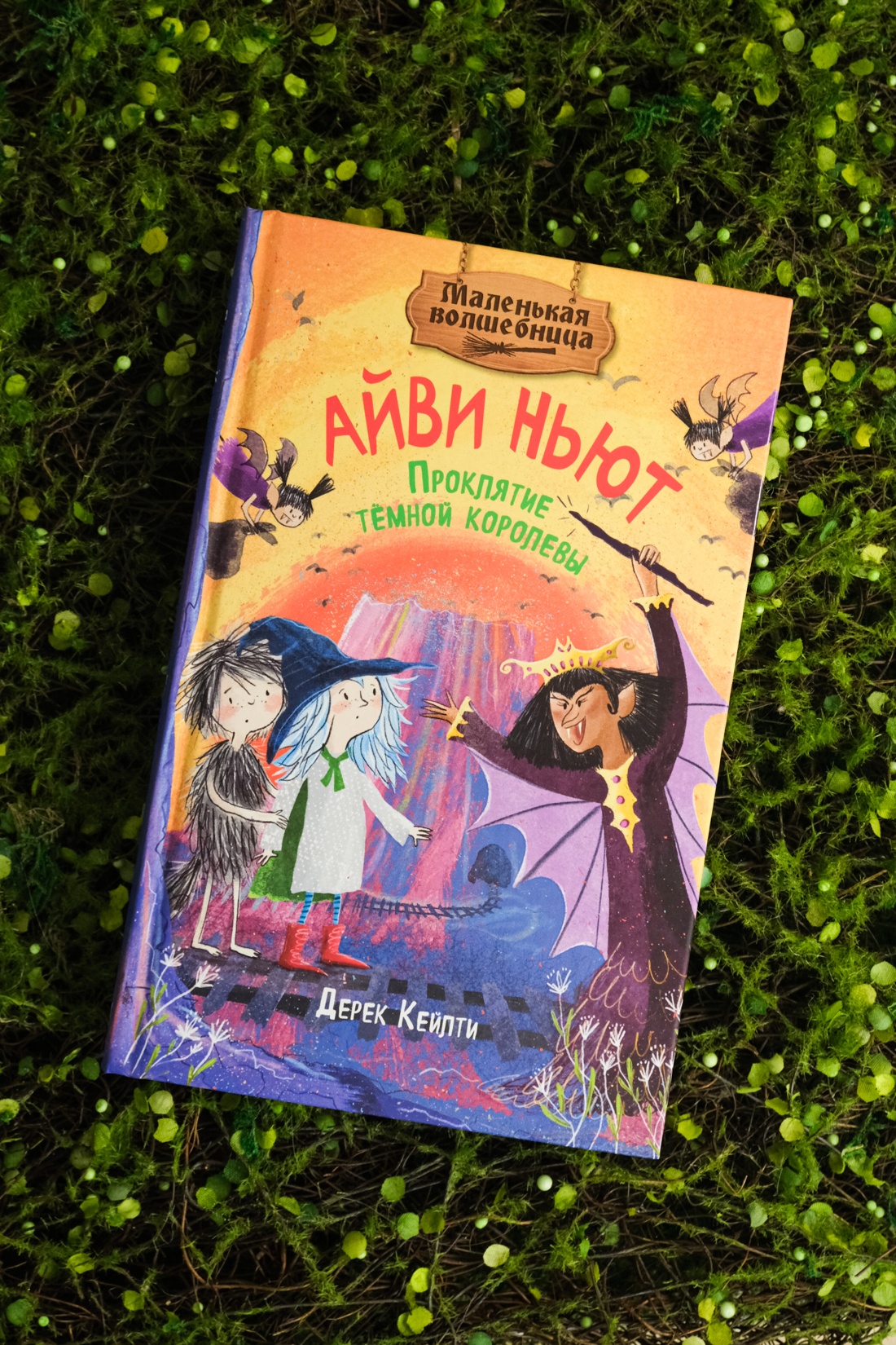 Промо материал к книге "Маленькая волшебница Айви Ньют. Проклятие тёмной королевы. Книга 4" №5