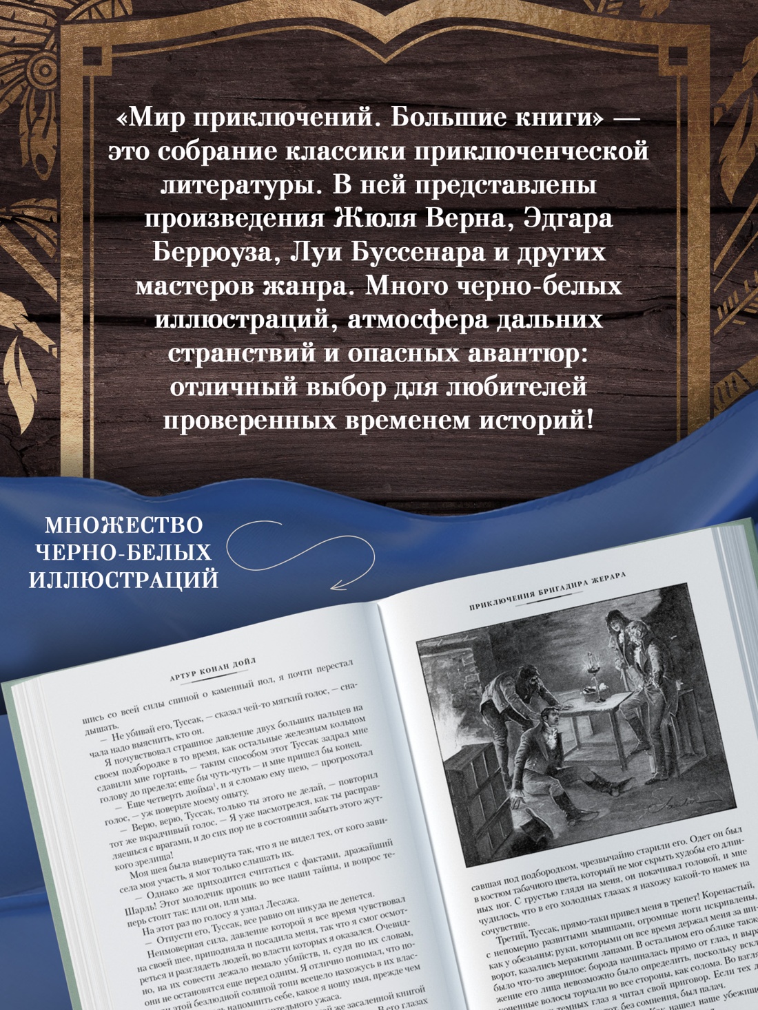 Промо материал к книге "Приключения бригадира Жерара" №3