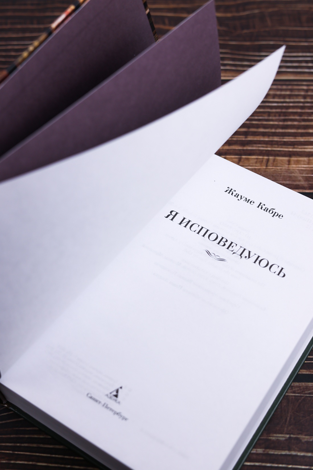 Промо материал к книге "Я исповедуюсь (Иностранная литература. Большие книги)" №6