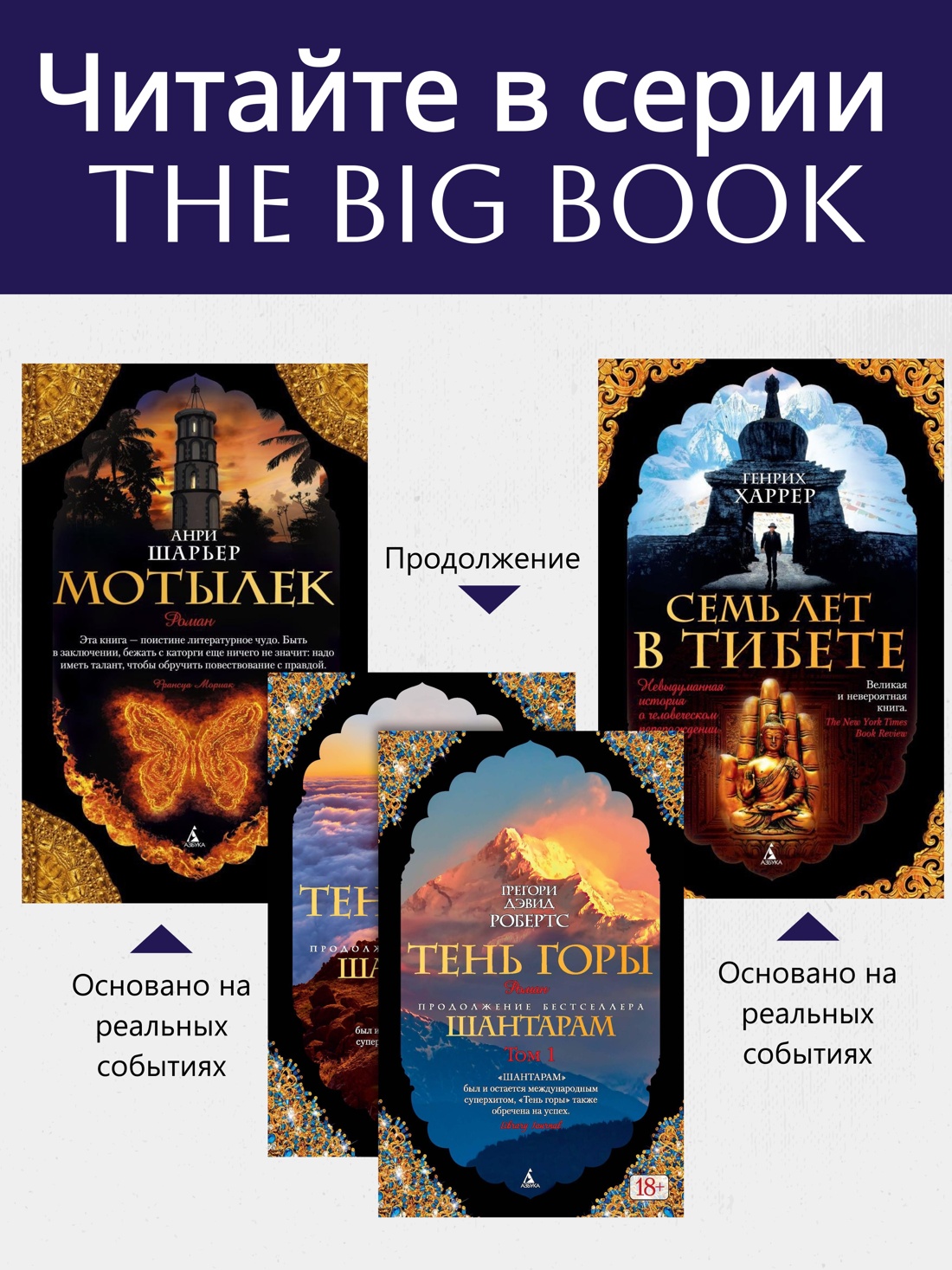 Промо материал к книге "Шантарам (в 2-х томах) (комплект)" №2
