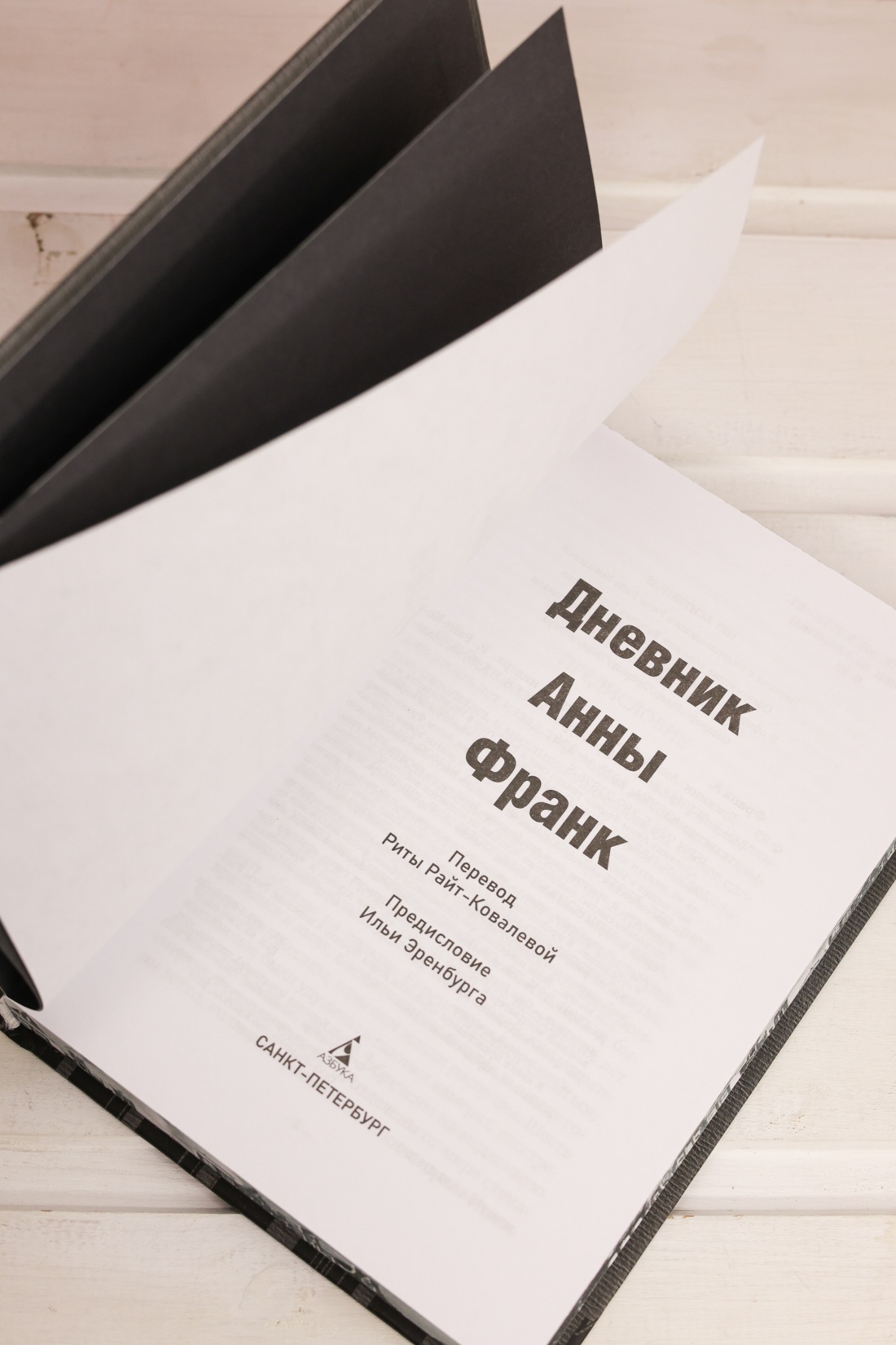 Промо материал к книге "Дневник Анны Франк" №6