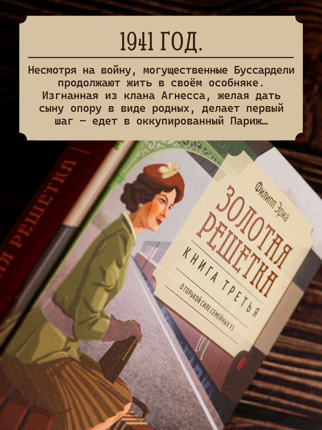 Промо материал к книге "Золотая решетка" №2