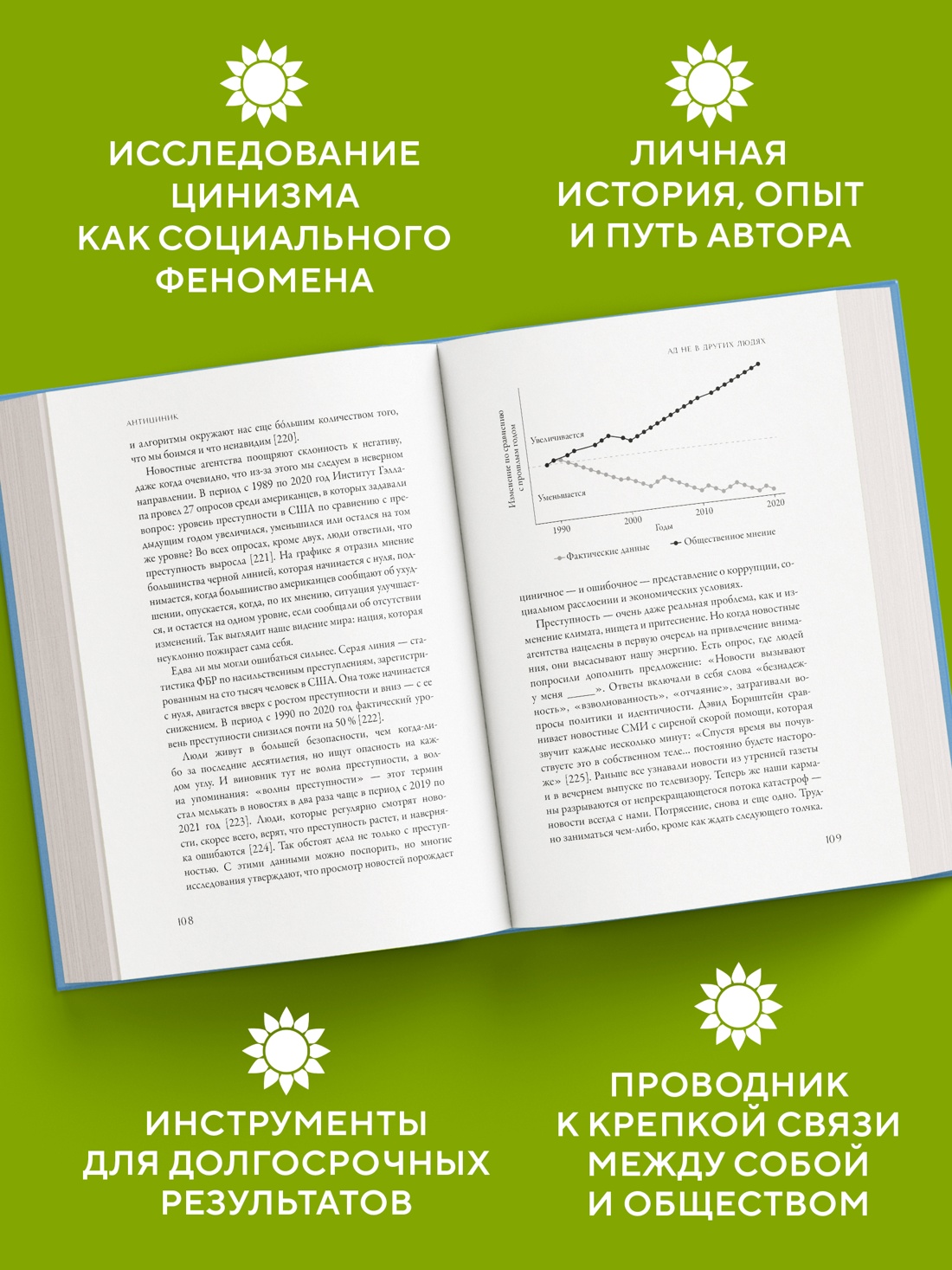 Промо материал к книге "Антициник. Путеводитель для разочарованных идеалистов" №1